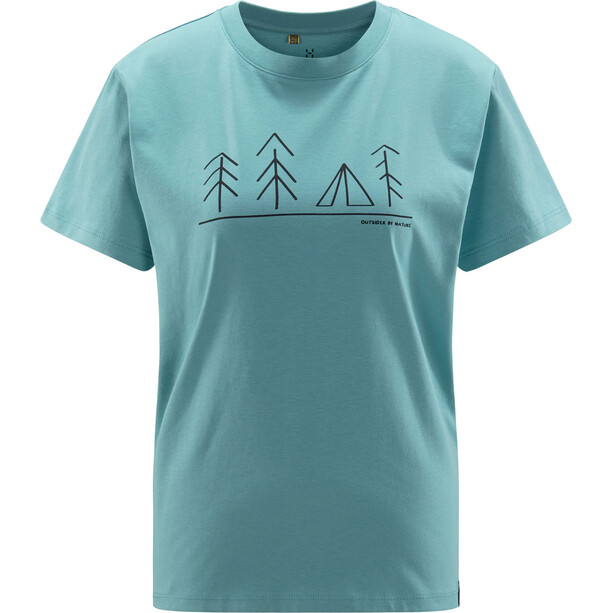 Haglöfs Camp T-skjorte Dame Blå