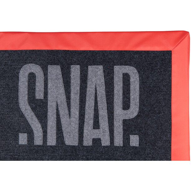 Snap Grand Plaster Tappetino Crash Pad, nero/rosso