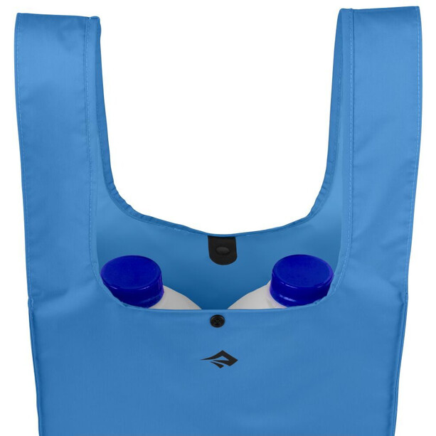 Sea to Summit Fold Flat Pocket Shopping Bag 9l, blauw