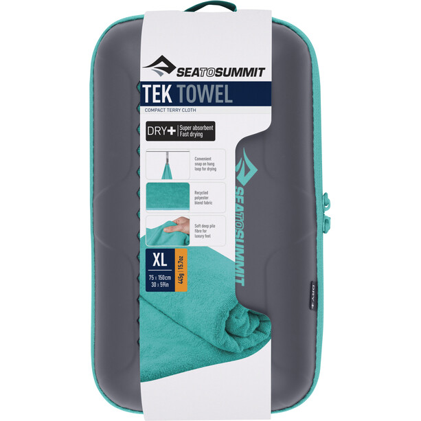 Sea to Summit Tek Ręcznik XL, turkusowy