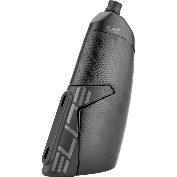 Elite Crono CX Trinkflaschenkit mit Carbon Halterung 500ml schwarz