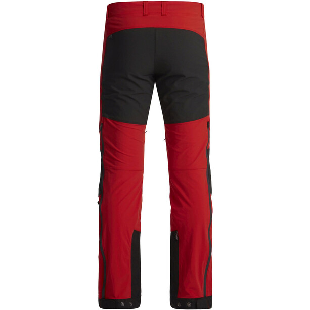 Lundhags Askro Pro Spodnie Mężczyźni, czerwony/szary