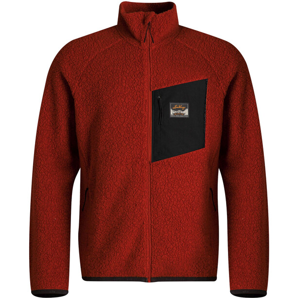 Lundhags Flok Wool Pile Giacca Uomo, rosso