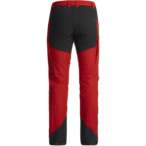 Lundhags Makke Pantaloni normale Uomo, rosso/grigio