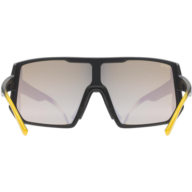 UVEX Sportstyle 235 Okulary, czarny/żółty