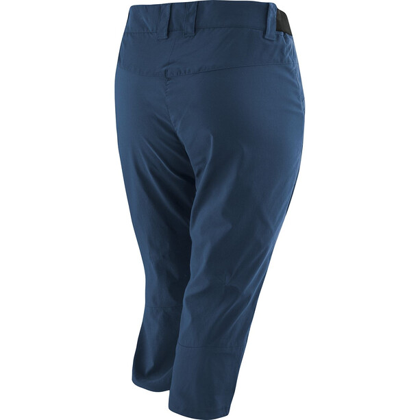 Löffler CSL 3/4 Pantalones Ciclismo Mujer, azul