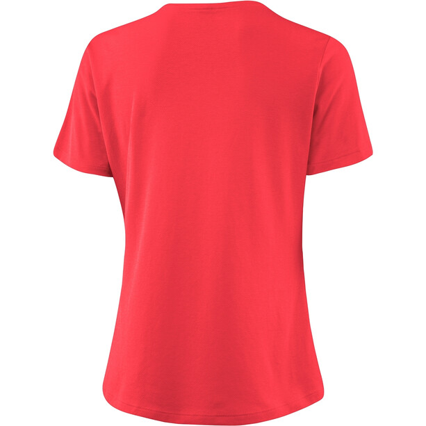 Löffler Pack Transtex-Single CF Print Shirt Women, rød