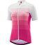Löffler Rainbow Maillot de ciclismo SS con cremallera completa Mujer, rosa
