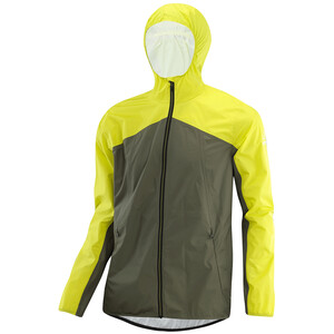 Löffler Aquavent WPM Pocket Hooded Jacket Men, geel geel