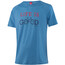Löffler LIG Merino-Tencel CF Shirt mit Aufdruck Herren blau