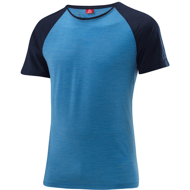 Löffler Merino-Tencel Raglan Shirt Men, blå