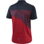 Löffler Spectro Camiseta con cremallera Hombre, rojo