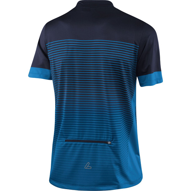 Löffler Stream 3.0 Camiseta con cremallera Hombre, azul