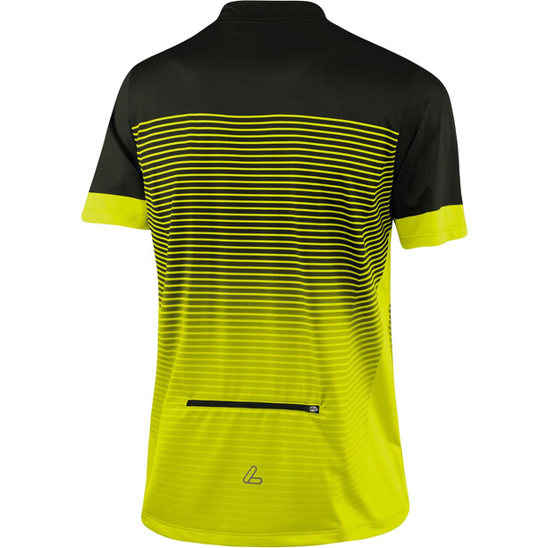 Löffler Stream 3.0 Camiseta con cremallera Hombre, amarillo