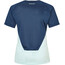 Ziener Nabuca Shirt met korte mouwen Dames, wit/blauw