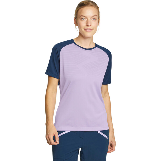 Ziener Nabuca Shirt met korte mouwen Dames, violet