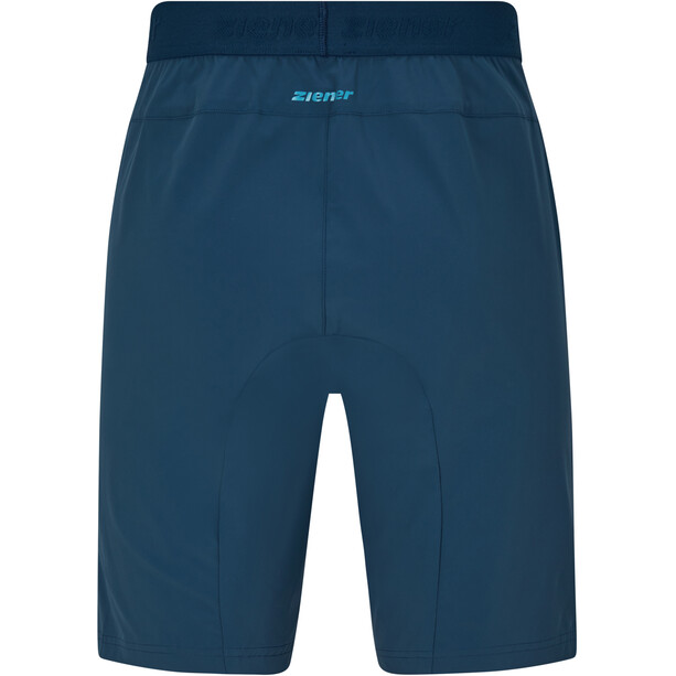 Ziener Nalte Shorts Heren, blauw