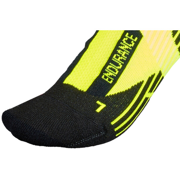 X-Socks Endurance 4.0 Chaussettes, jaune/noir