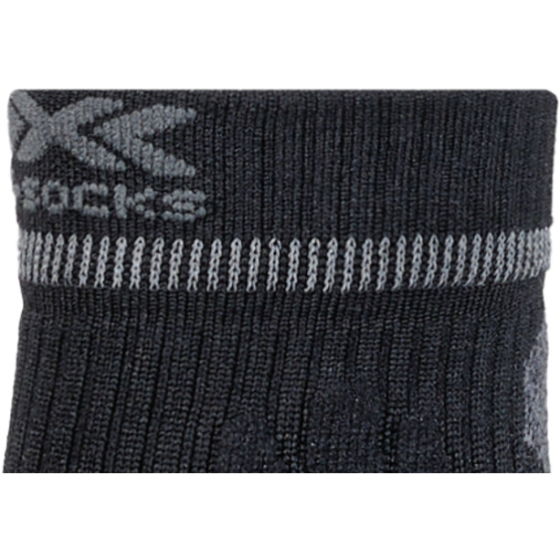 X-Socks Marathon Energy 4.0 Chaussettes Homme, noir/gris