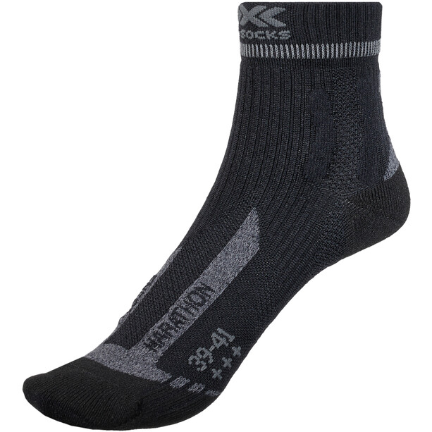 X-Socks Marathon Energy 4.0 Socken Herren schwarz/grau