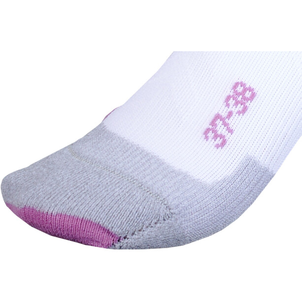 X-Socks Run Discovery 4.0 Chaussettes, blanc/violet