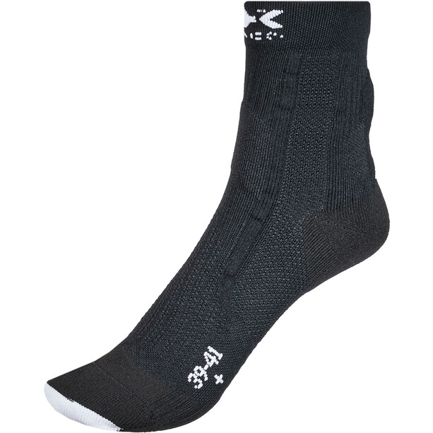 X-Socks Run Fast 4.0 Chaussettes, noir/blanc