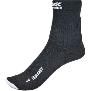 X-Socks Run Fast 4.0 Socken schwarz/weiß schwarz/weiß