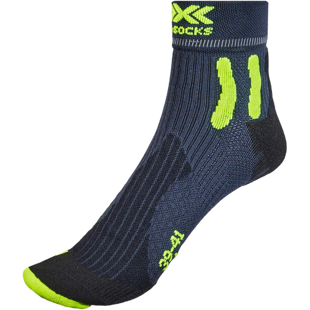 X-Socks Marathon Energy 4.0 Sokken Heren, zwart/geel