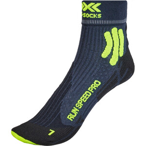 X-Socks Marathon Energy 4.0 Chaussettes Homme, noir/jaune noir/jaune