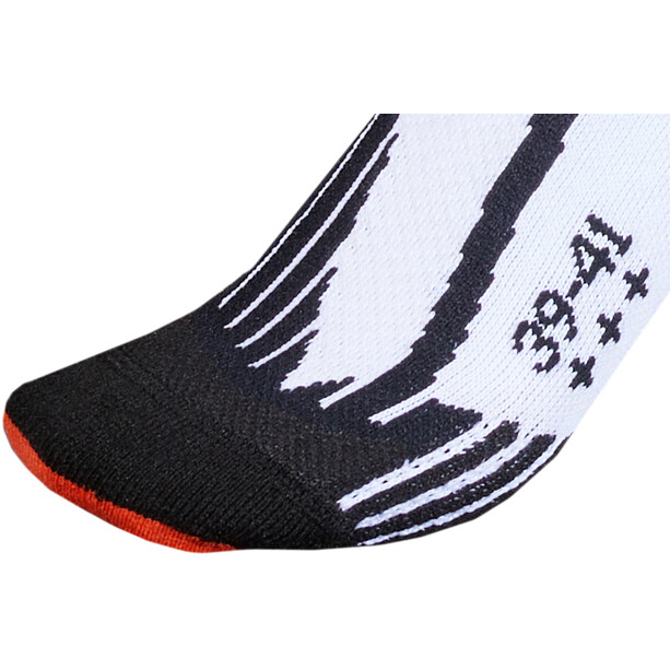 X-Socks Run Speed Two 4.0 Chaussettes Homme, blanc/orange
