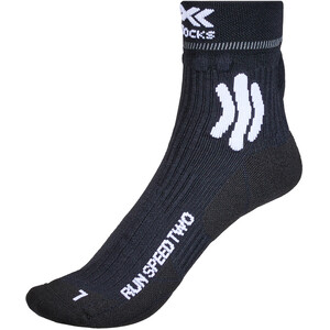 X-Socks Run Speed Two 4.0 Chaussettes Homme, noir/blanc noir/blanc