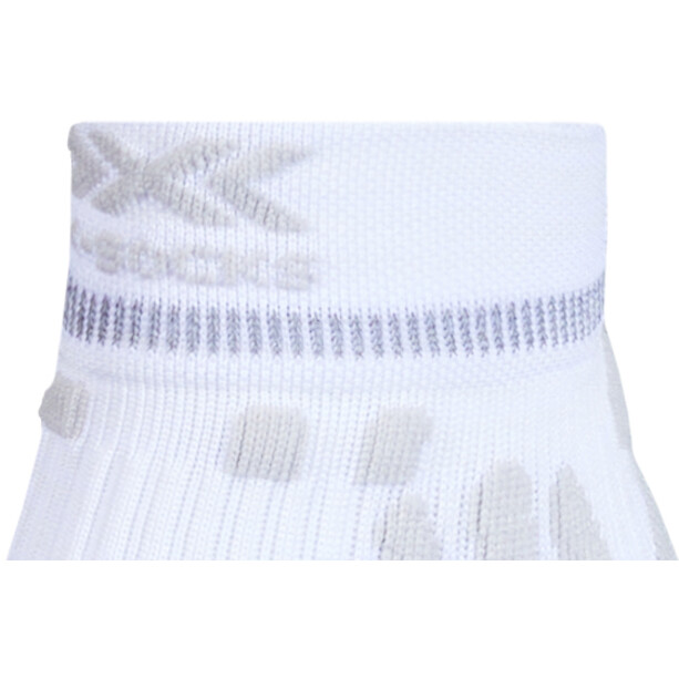 X-Socks Run Speed Two 4.0 Chaussettes Femme, blanc/gris