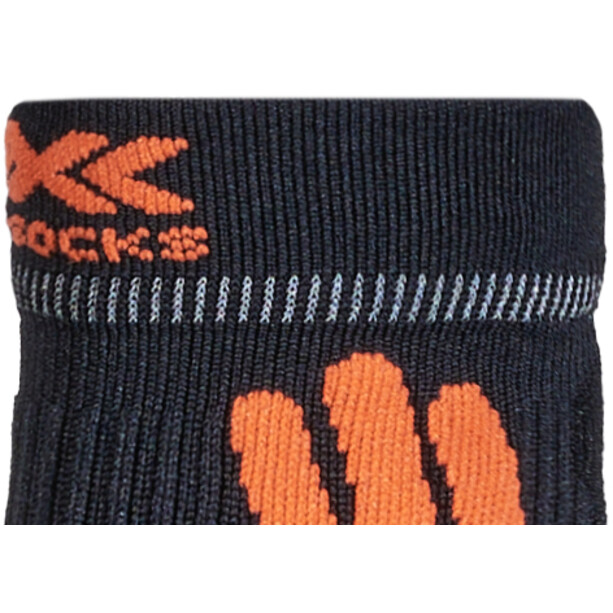 X-Socks Sky Run Pro 4.0 Sokken Heren, zwart/oranje