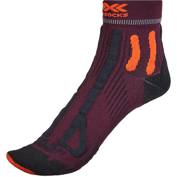 X-Socks Sky Run Pro 4.0 Chaussettes Homme, rouge/orange