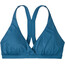Patagonia Bottom Turn Bikini Top Dames, blauw