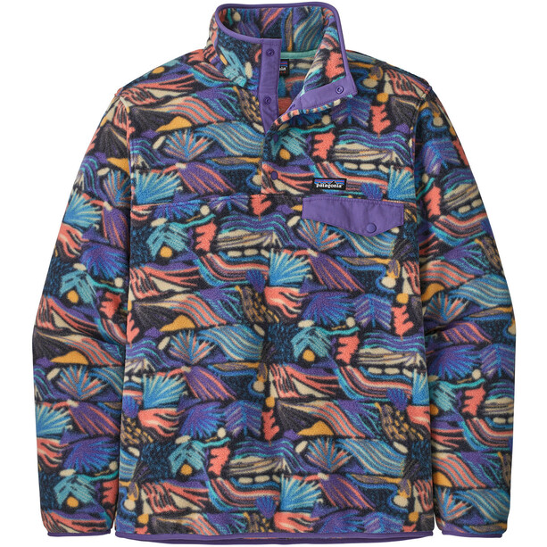 Patagonia Lightweight Synch Snap-T Pull-over Hombre, azul/Multicolor