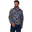 Patagonia Lightweight Synch Snap-T Pullover Homme, bleu/Multicolore