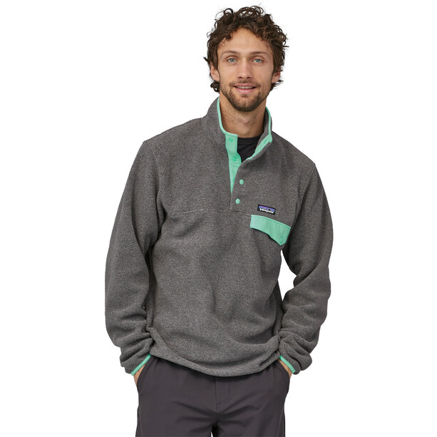 Patagonia Lightweight Synch Snap-T Pull-over Hombre, gris