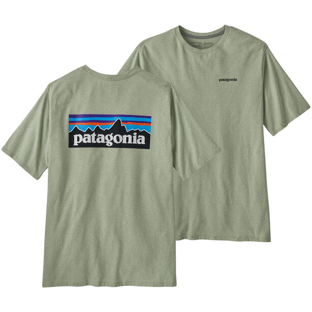 Patagonia P-6 Logo Verantwoordelijkheid Heren, groen
