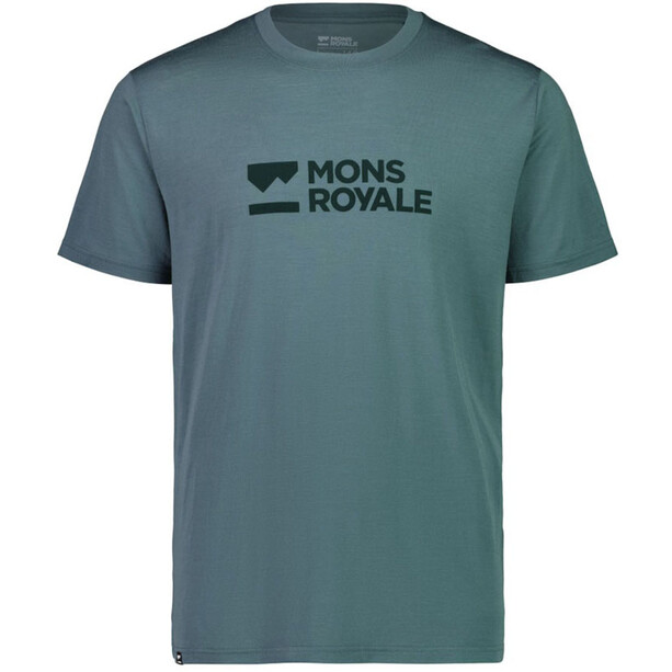 Mons Royale Icon T-shirt Herr blå
