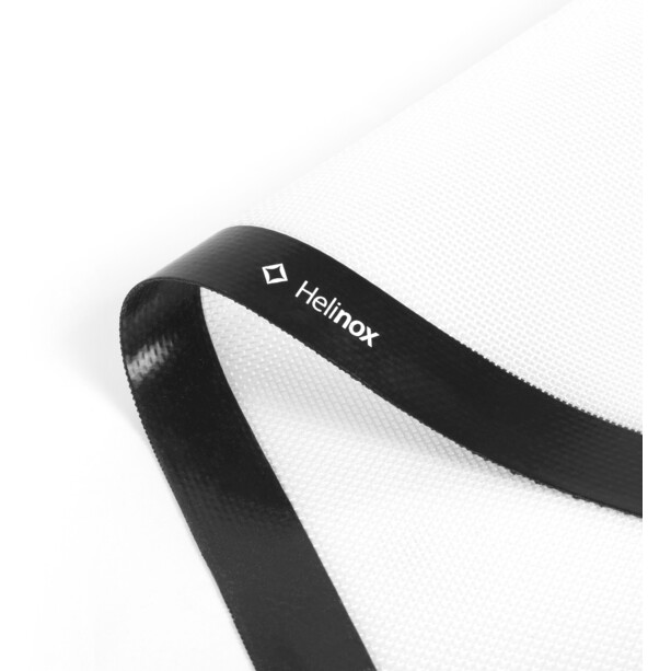 Helinox Tapis en silicone pour table L, blanc/noir