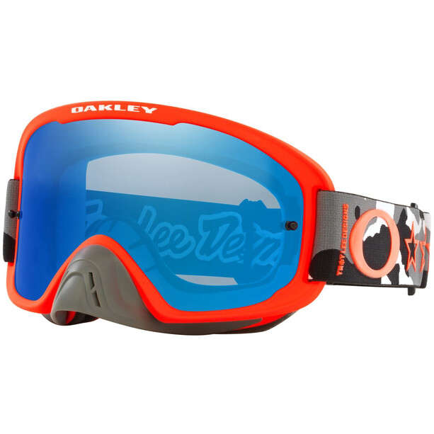 Oakley O-Frame 2.0 Pro MX Occhiali a maschera, rosso/nero