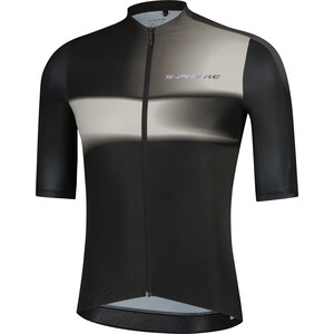 Shimano S-Phyre Flash Jersey SS Homme, noir/blanc