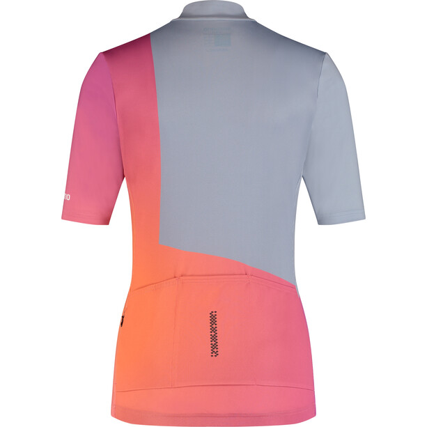 Shimano Sumire Jersey SS Femme, gris/rose