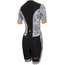 Zone3 Activate+ Kona Speed Trisuit met korte mouwen en doorlopende ritssluiting Dames, zwart/bont