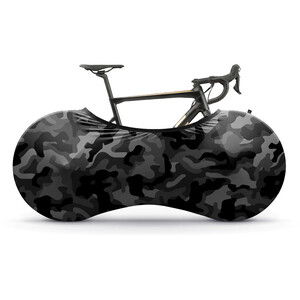 VELOSOCK Indoor Bike Cover, negro/gris negro/gris