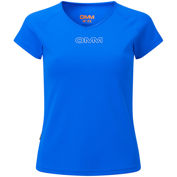 OMM Bearing Tee-shirt SS Femme, bleu