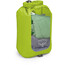 Osprey Ultralight 12 Sac Imperméable Dry Bag avec fenêtre, vert