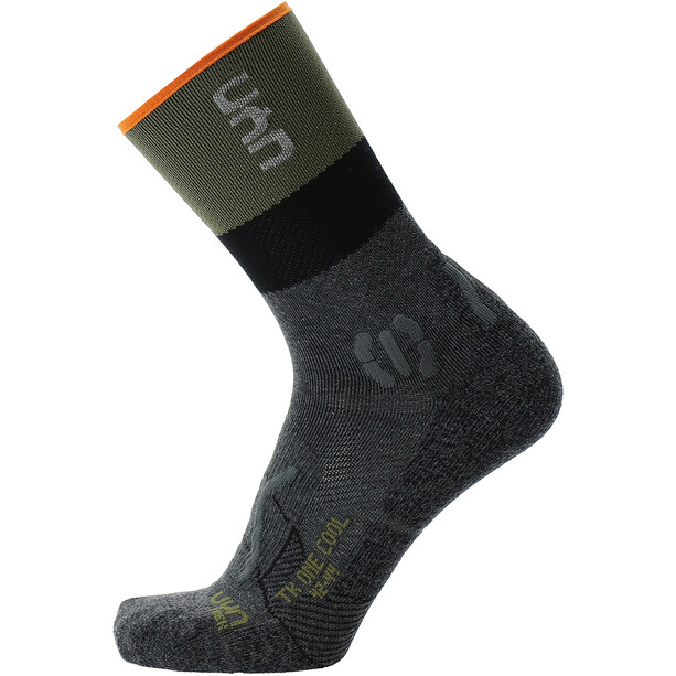 UYN Trekking One Cool Socks Men, harmaa/vihreä