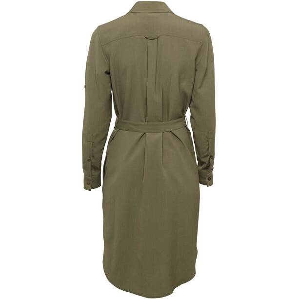 Aclima LeisureWool Woven Wool Robe Femme, olive